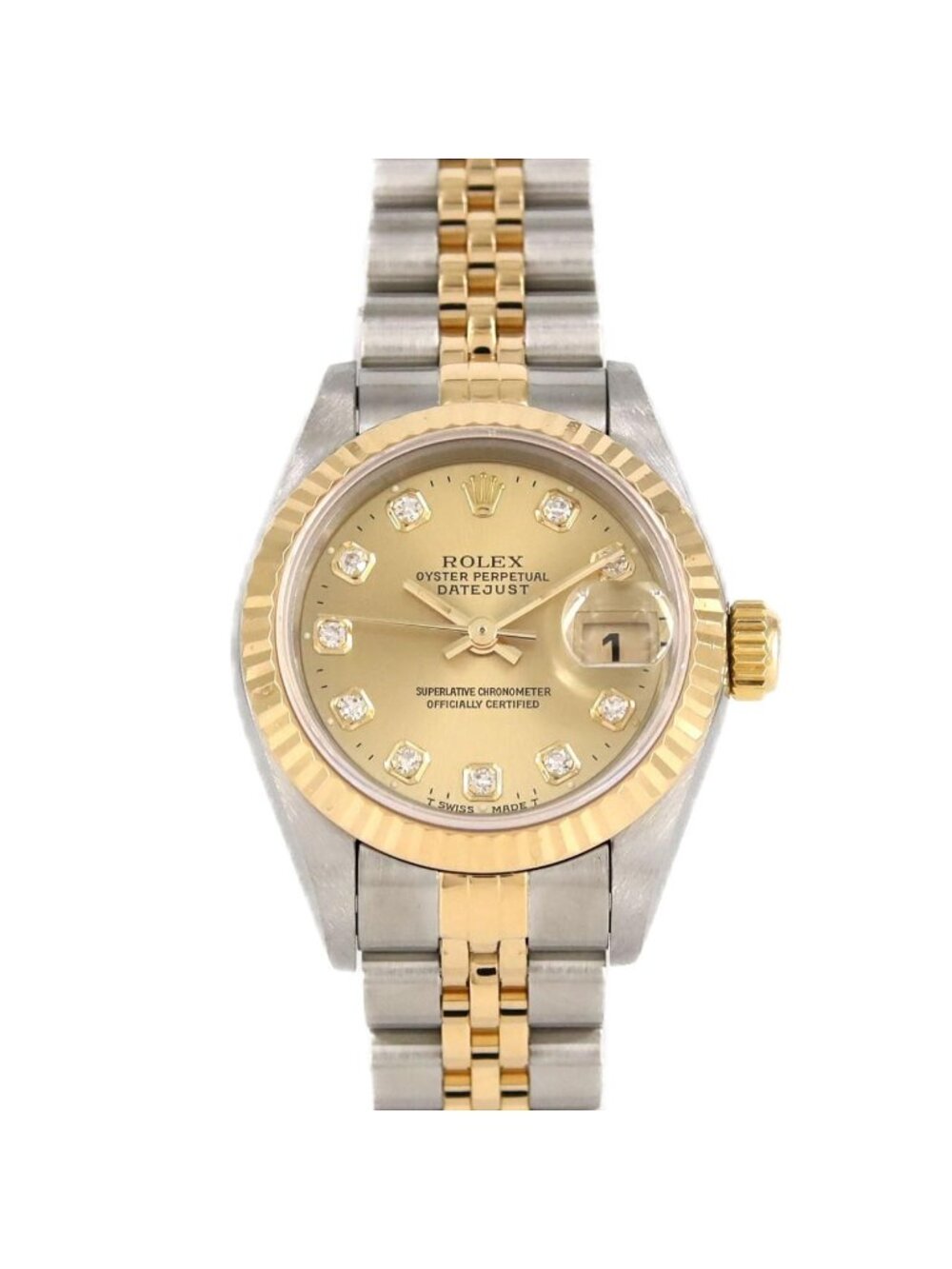 Rolex Datejust Automatic Winding Number Watch